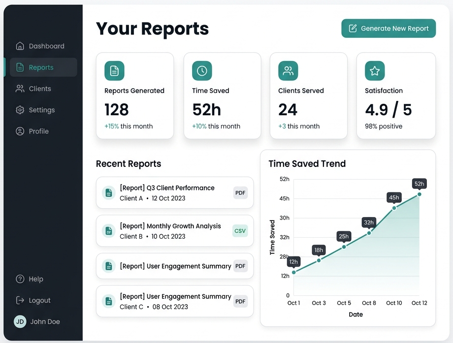 ReportNest Dashboard